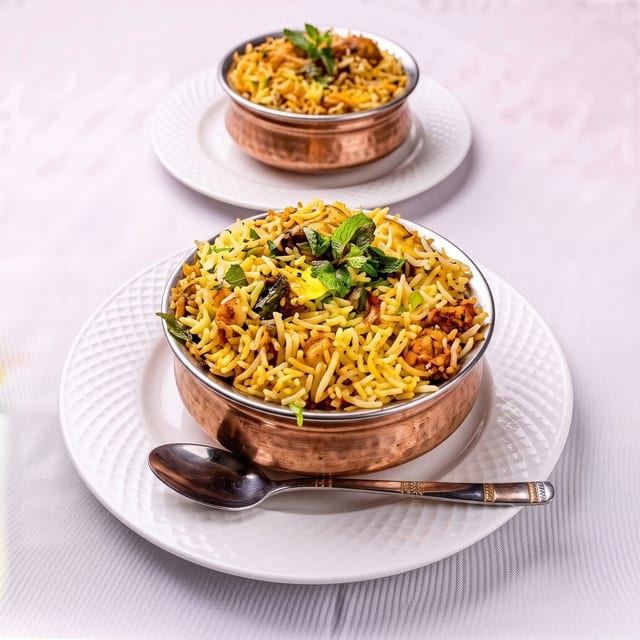 Chicken Fry Piece Pulav.